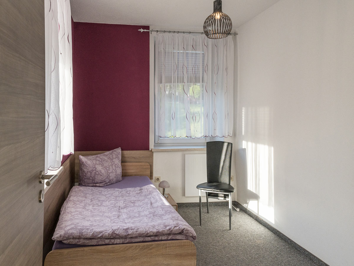 Ferienhaus "Alte Schule" in Reinhardtsdorf - Ferienwohnung 1 - Schlafzimmer für eine Person
