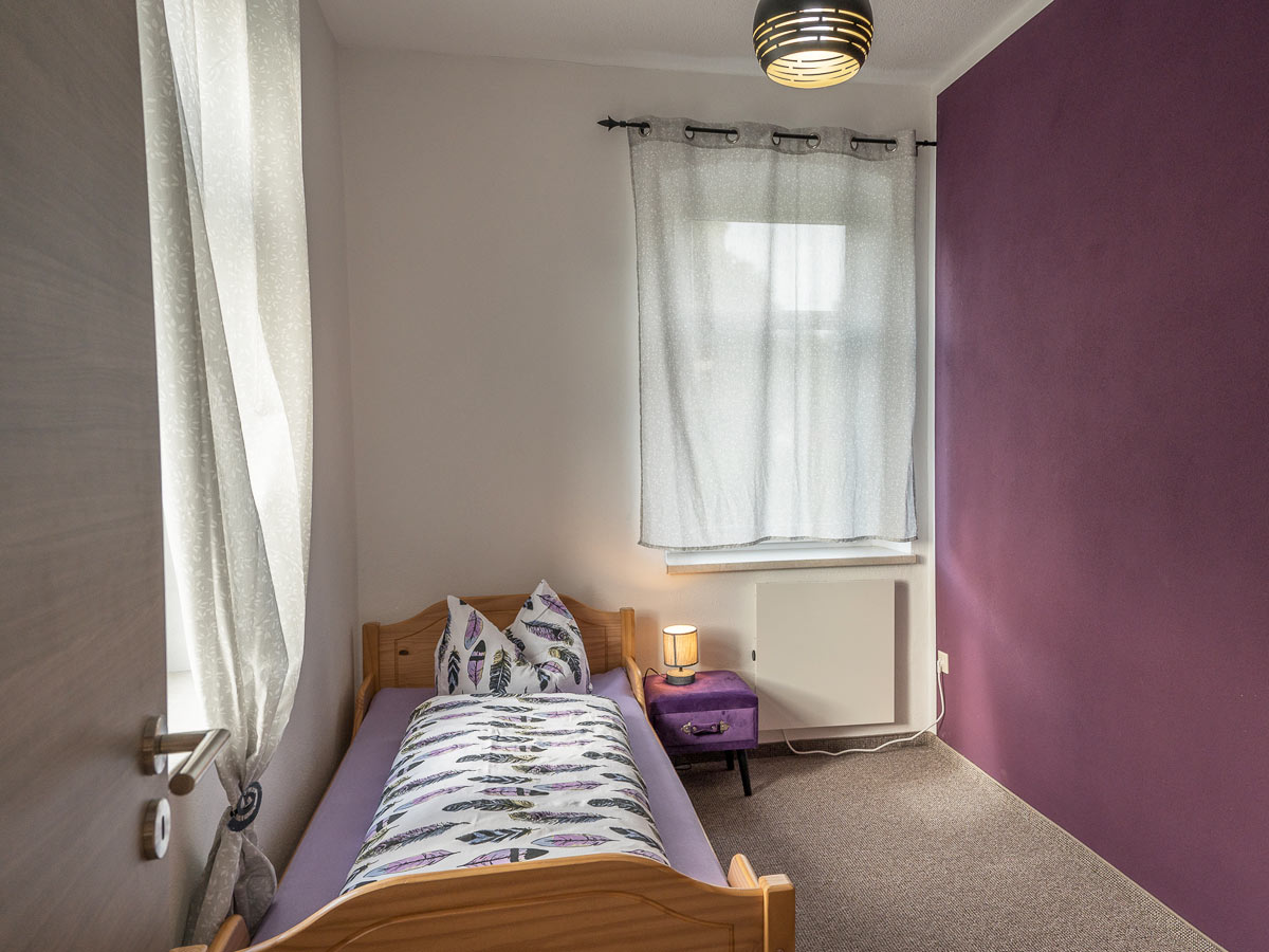 Alte Schule Reinhardtsdorf - Ferienwohnung 3 - Schlafzimmer 3 für eine Person
